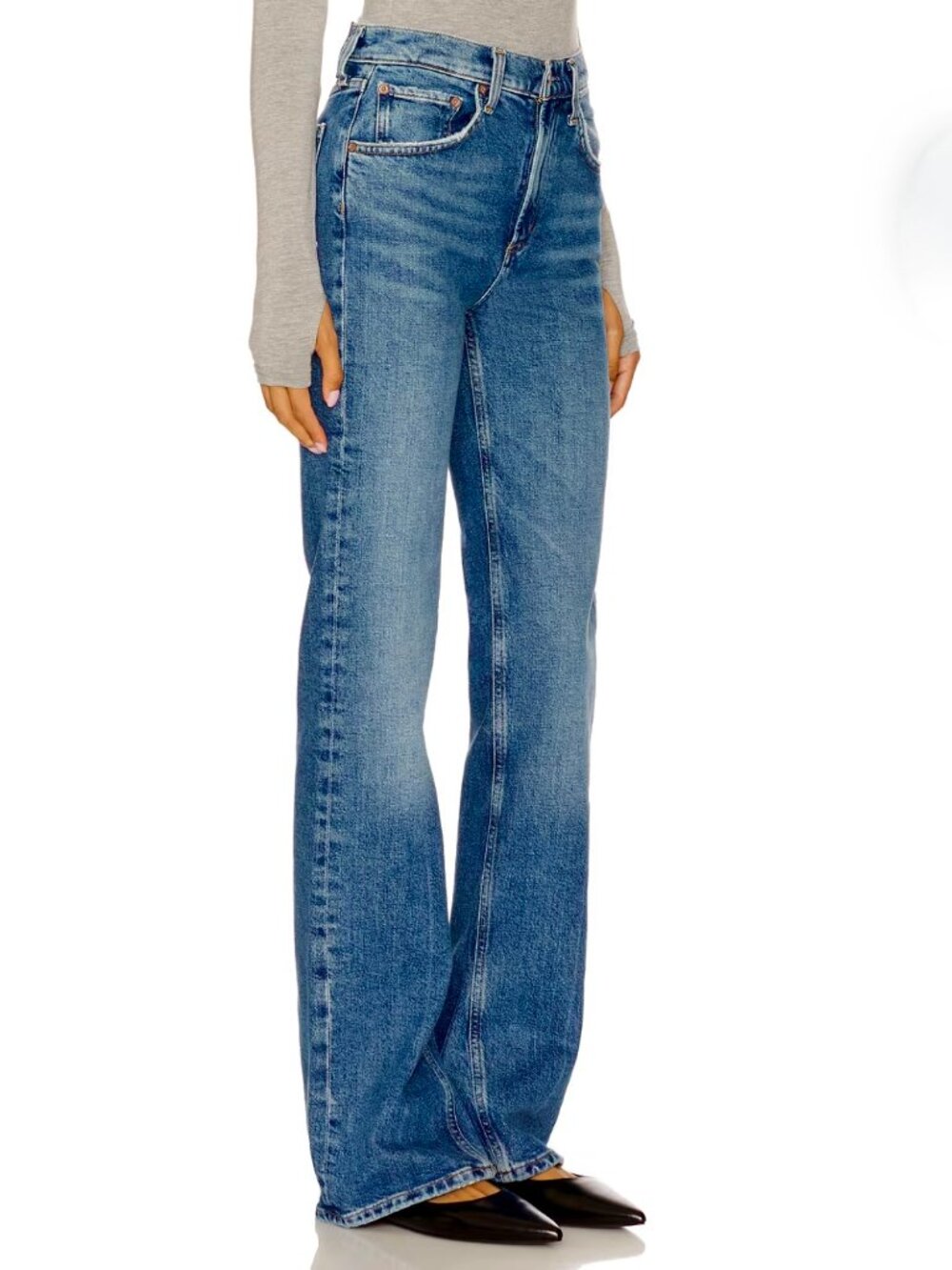 AGOLDE Leena Bootcut Jeans Size 27